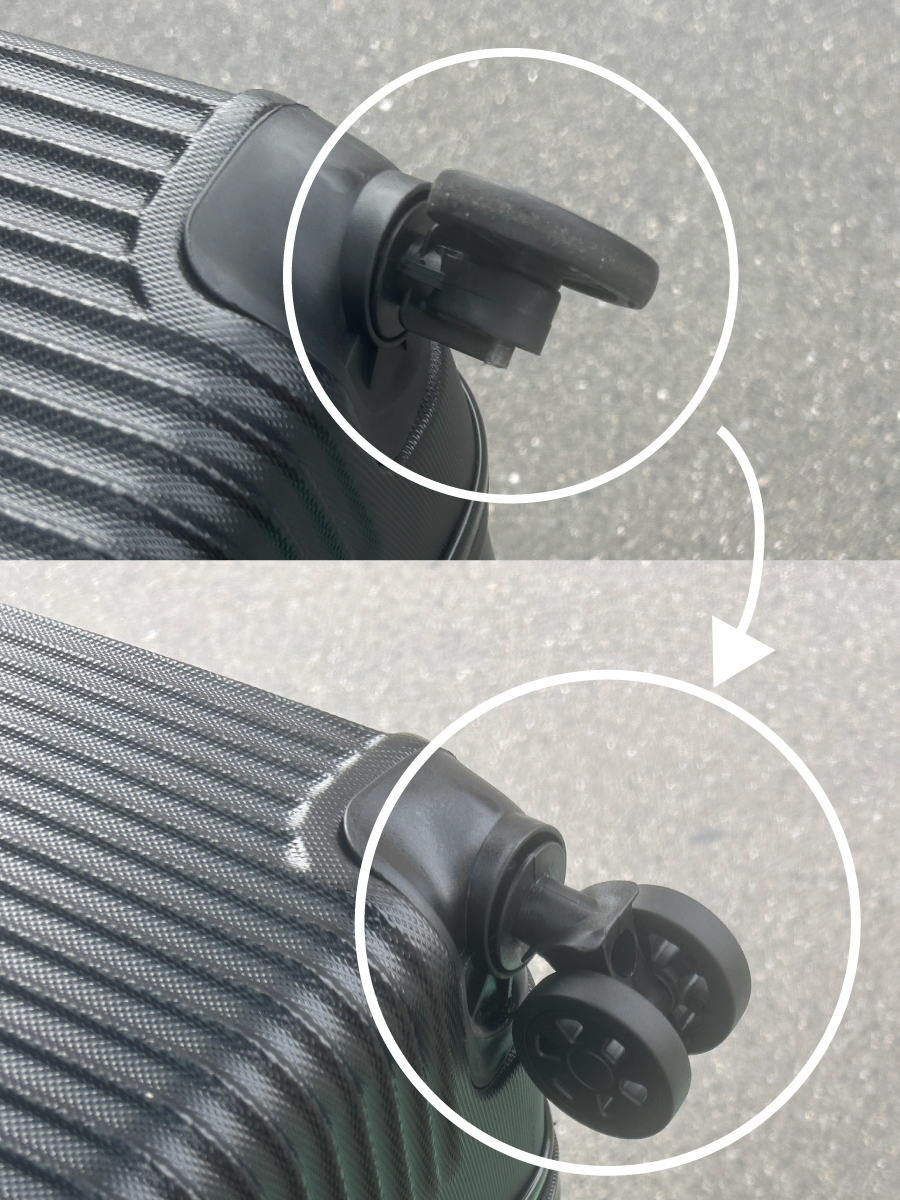 スーツケース修理